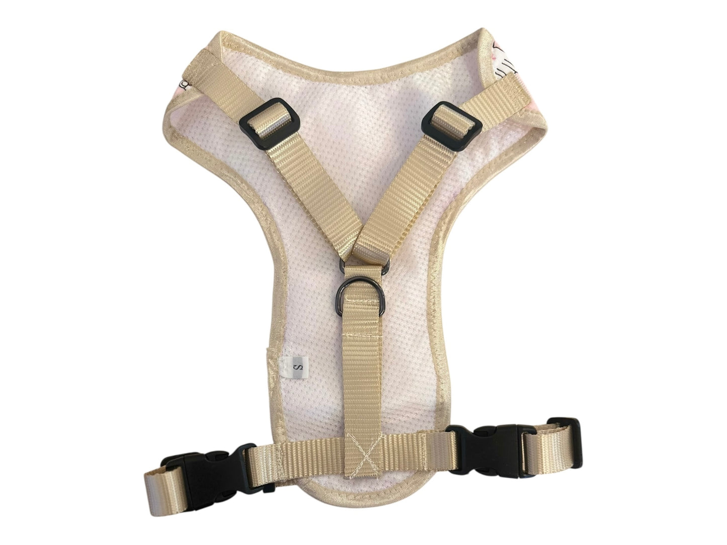 Cute Bunny Print Dog Harness – Adjustable, Comfortable & Stylish