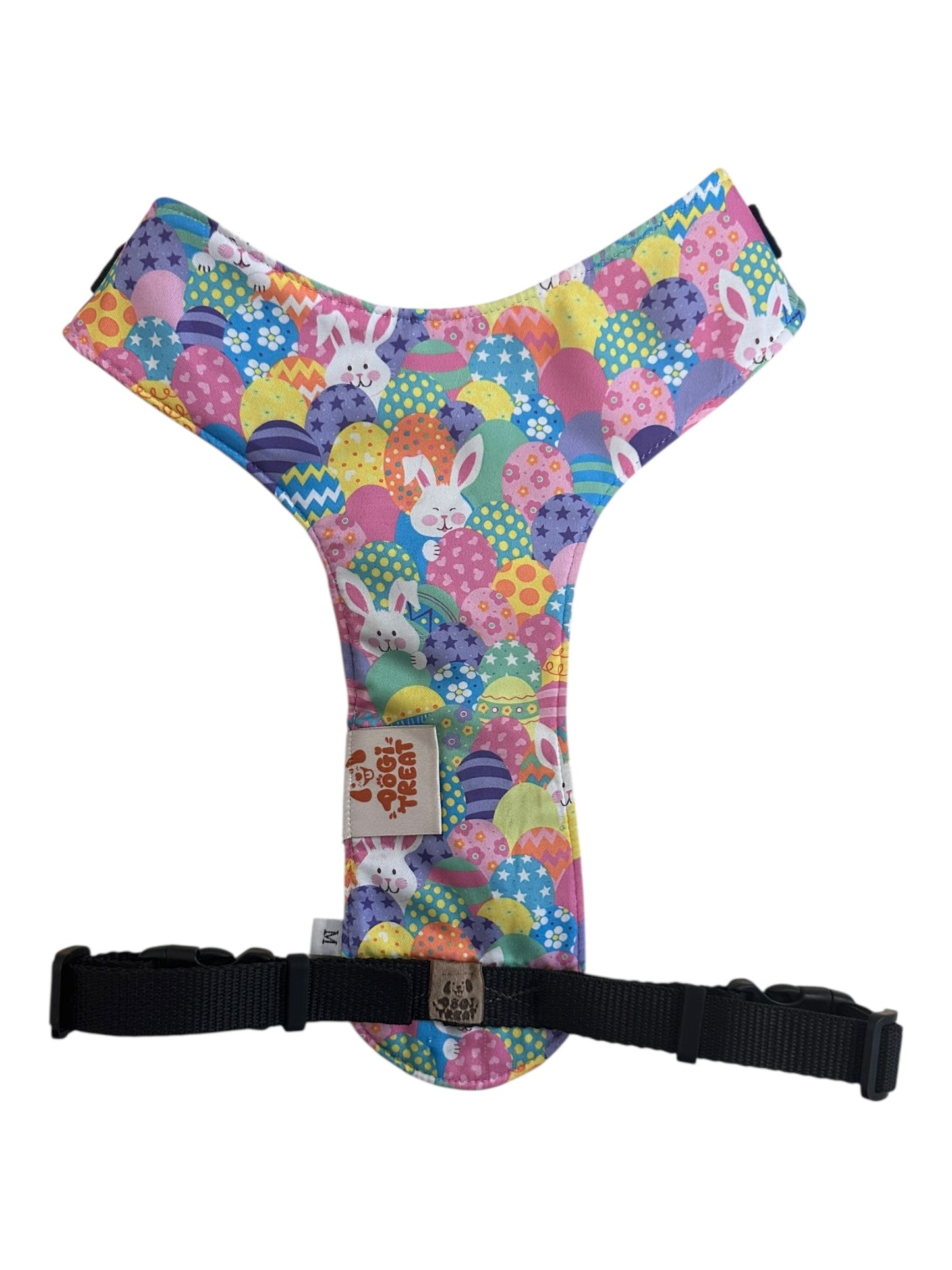 Easter Bunny&Eggs Dog Harness-Adjustable,Comfortable & Stylish