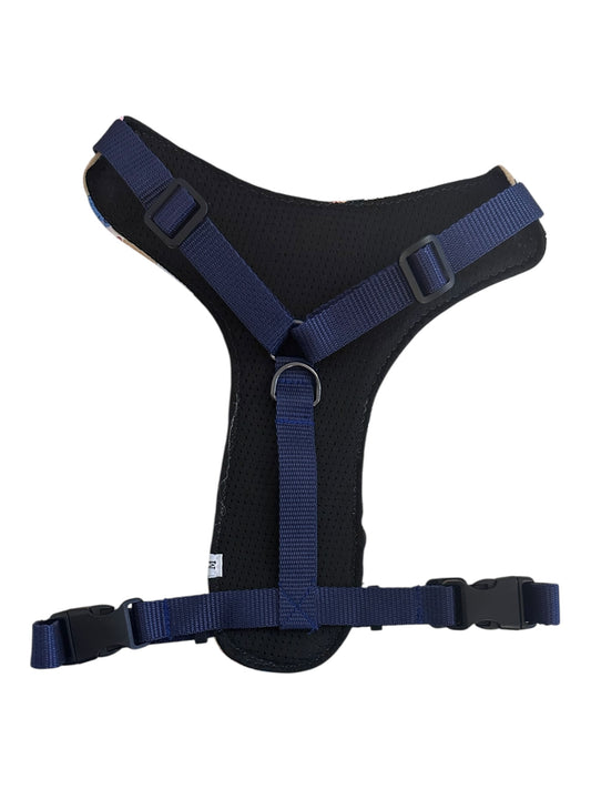 Cartoon Dog Print Harness-Adjustable, Comfortable & Stylish