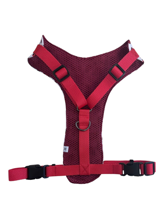 Ladybug Print Dog Harness - Adjustable, Comfortable & Stylish