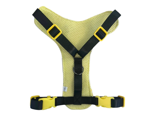 Bee Print Dog Harness – Adjustable, Comfortable & Stylish