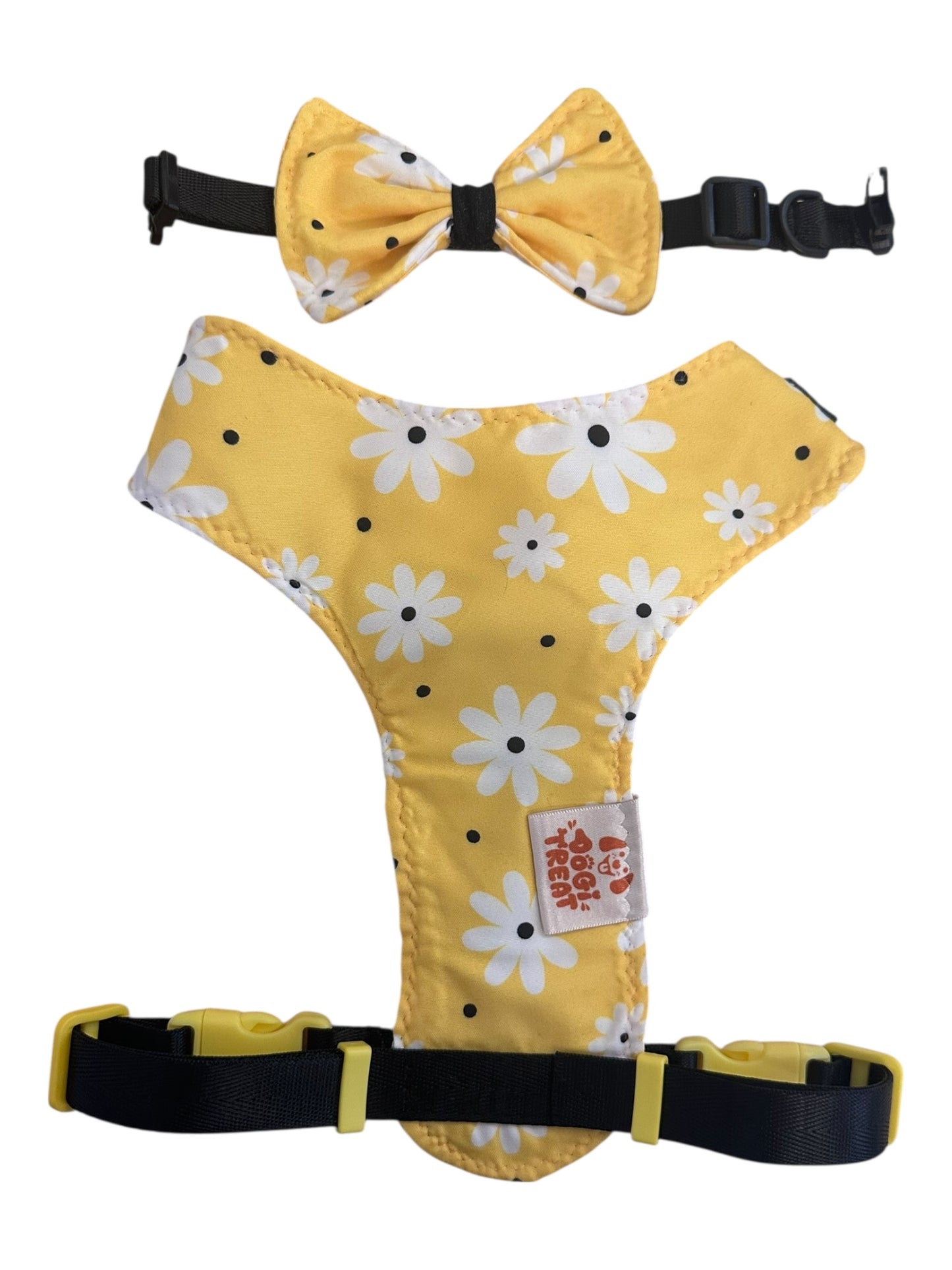 Sunny Daisy Dog Harness-Adjustable, Comfortable & Stylish