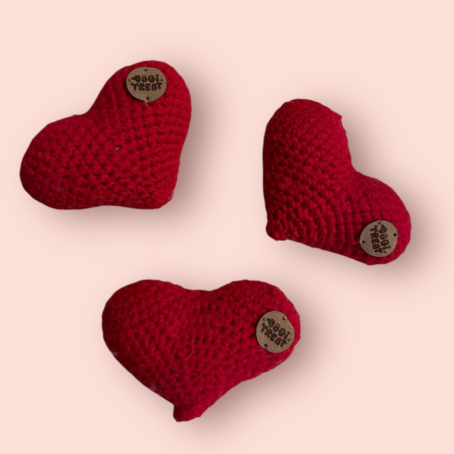 Dog Toy-Crochet Heart