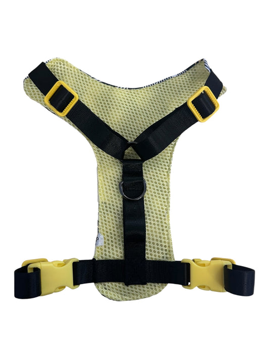 Plaid Bee & Daisy Dog Harness - Adjustable,Comfortable & Stylish
