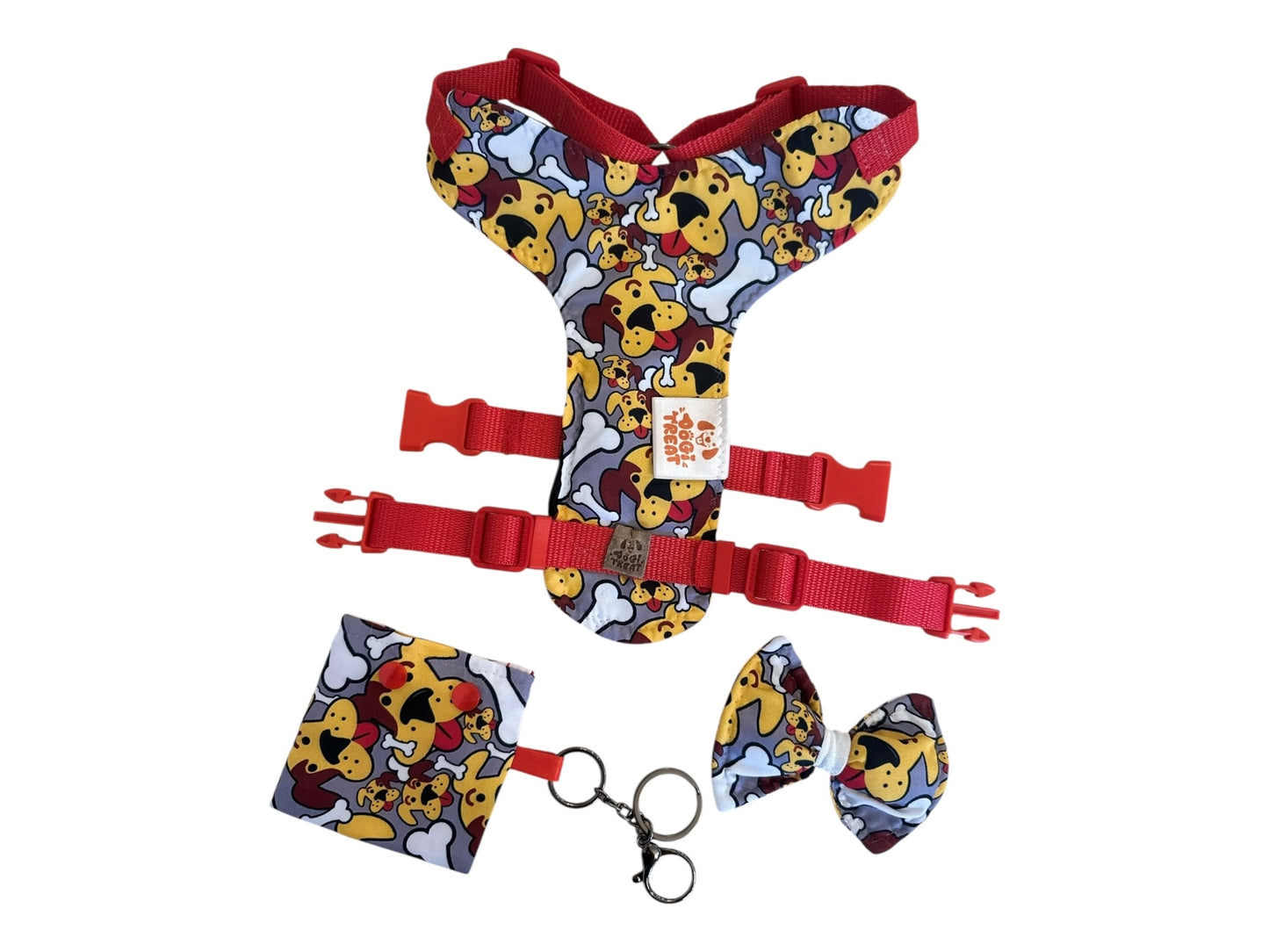 Cartoon Dog Harness – Adjustable, Comfortable & Stylish