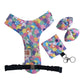 Easter Bunny&Eggs Dog Harness-Adjustable,Comfortable & Stylish