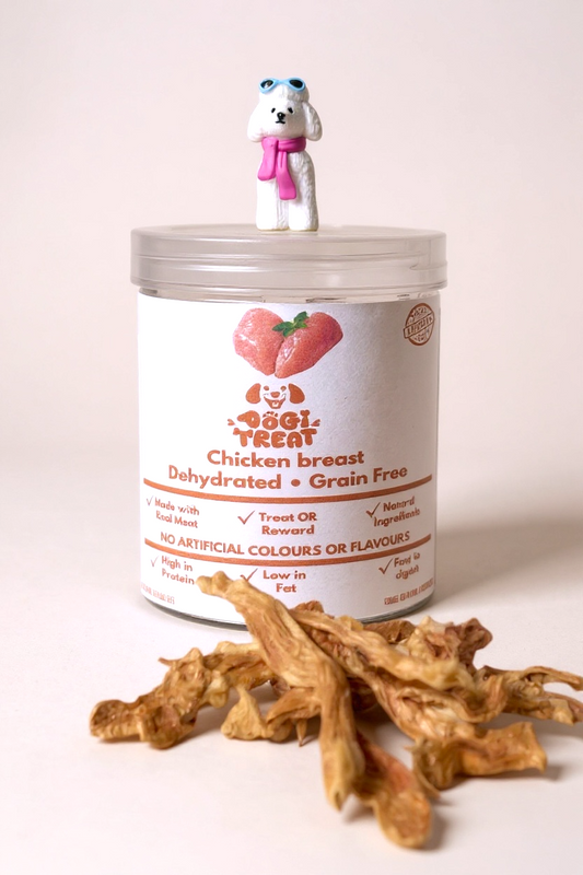 Dehydrated Chicken Dog Treats – Natural, Grain Free (100 g)