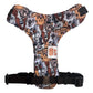 Dog Breeds Print Harness-Adjustable, Comfortable&Stylish