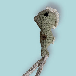 Dog Toy - Crochet Seahorse
