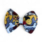 Cartoon Dog Bow Tie-Fun Puppy & Bone Print Collar Accessory