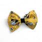 Yellow Bee Print Dog Bow Tie-Cute Bumblebee Collar Accessory