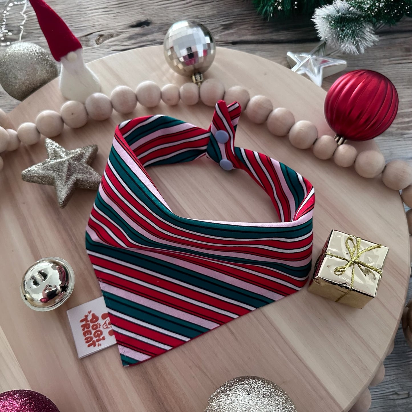 Christmas Basic Pudding Bandana