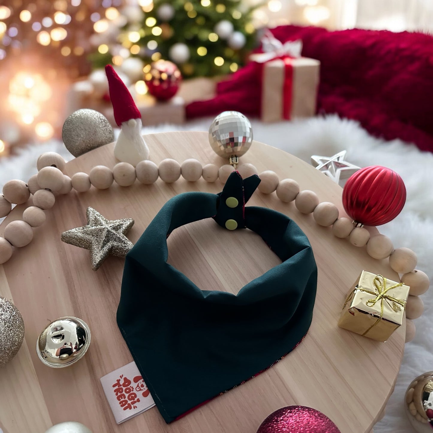 Christmas Basics Stars - Red Bandana