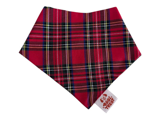 Christmas Metallic Yarn Bandana