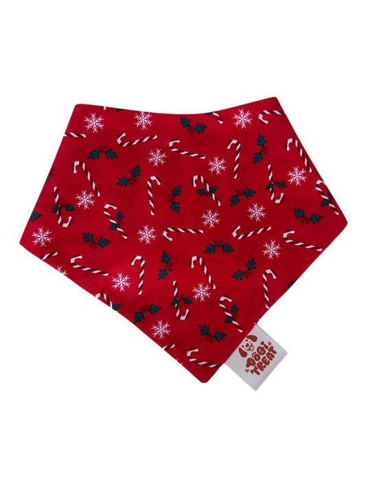 Christmas Basics Candy Cane - Red Bandana