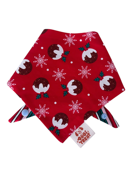 Christmas Basic Pudding Bandana
